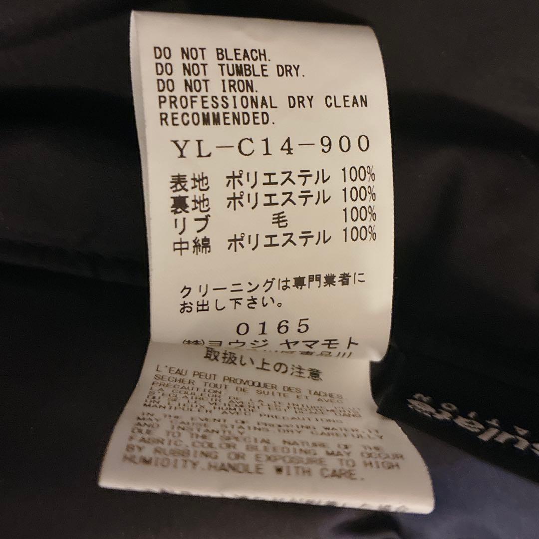 美品 Y's 2025AW LONG MA-1 ブルゾン ロングコート 中綿