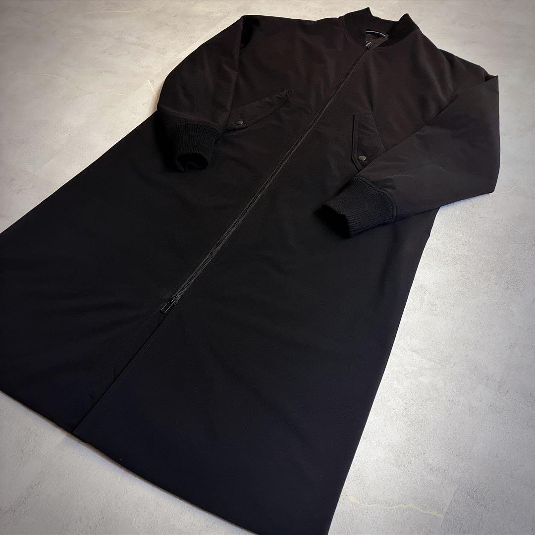 美品 Y's 2025AW LONG MA-1 ブルゾン ロングコート 中綿