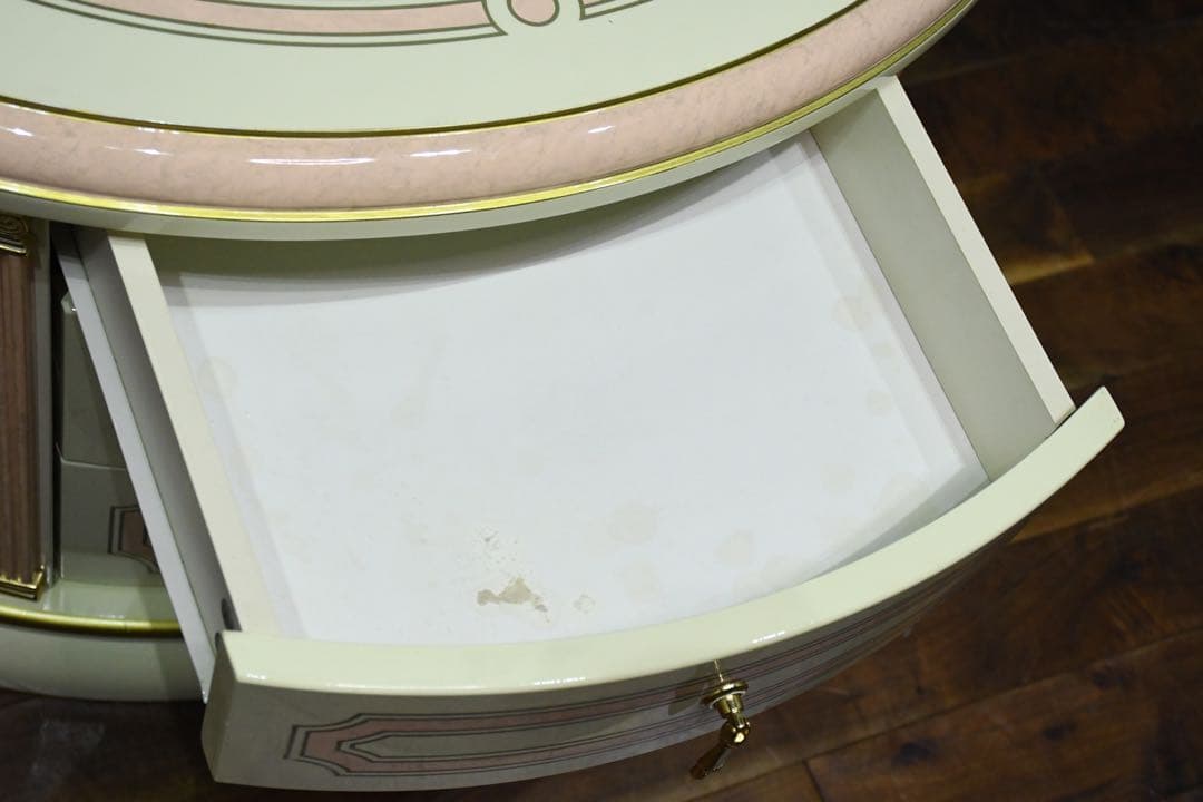 DGC70 イタリア製 サイドチェスト 3ドロワー ナイトチェスト