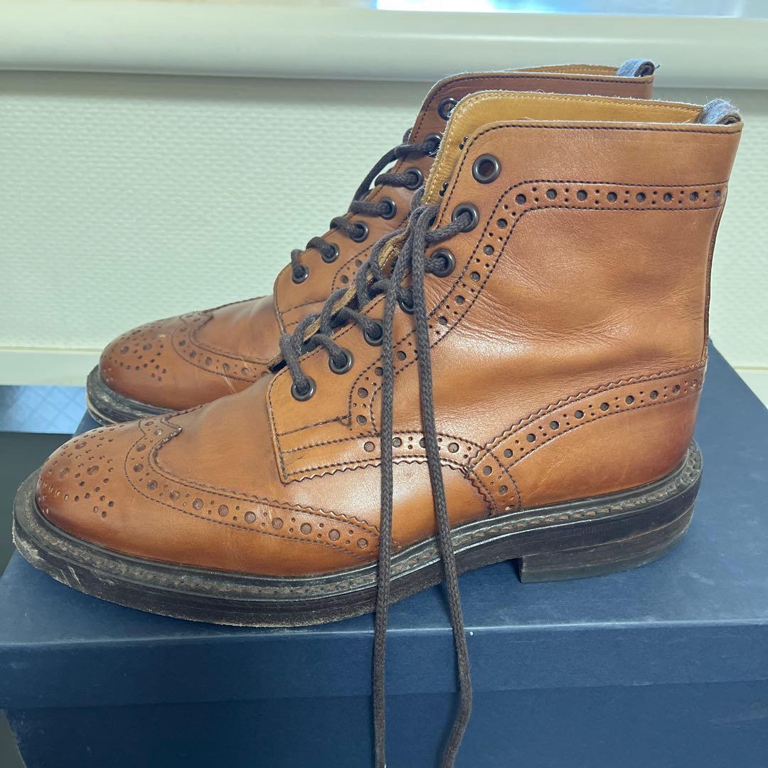 【シューツリー付】トリッカーズ　カントリーブーツ　モールトン