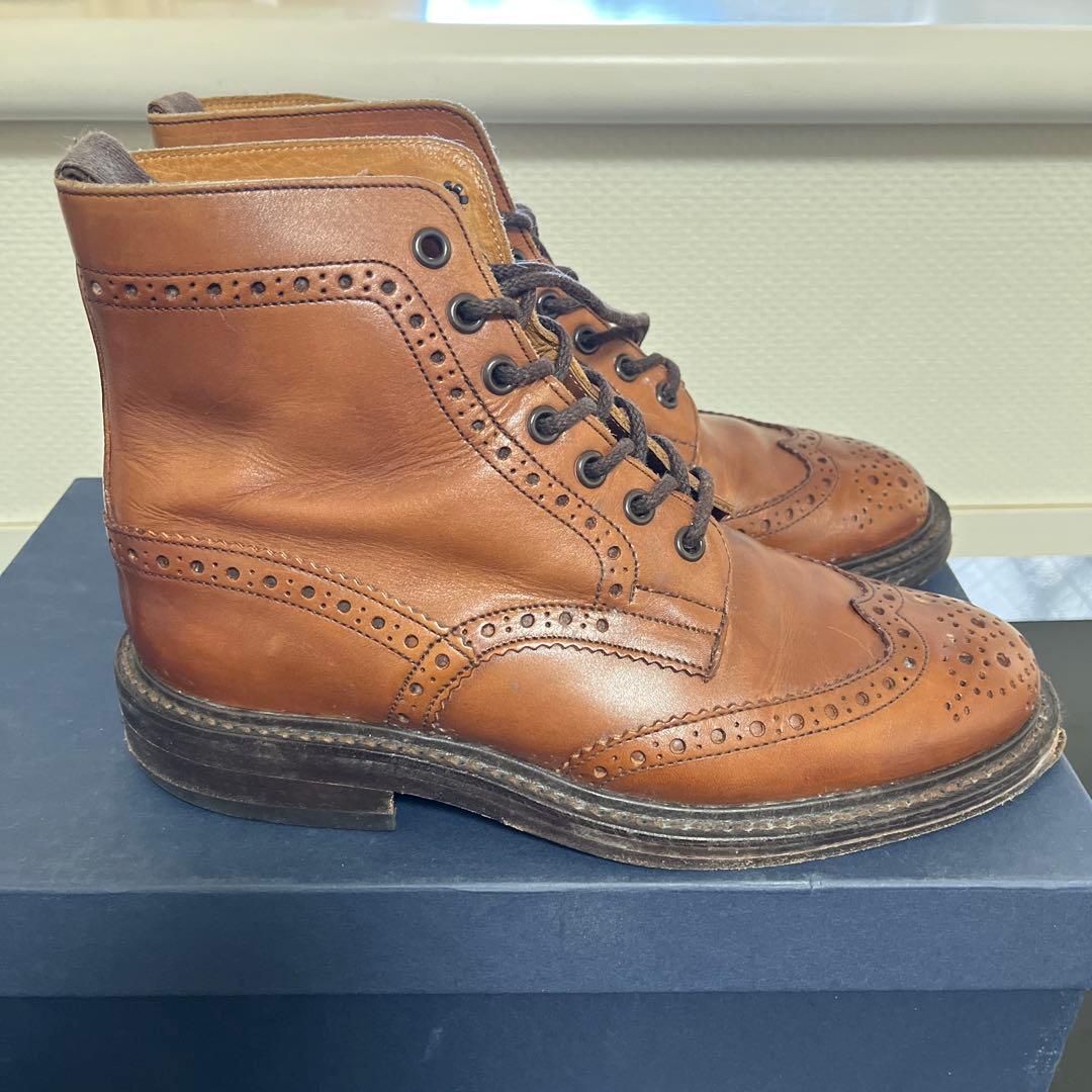 【シューツリー付】トリッカーズ　カントリーブーツ　モールトン