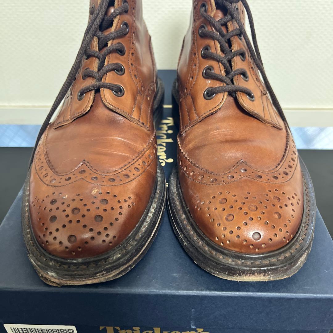 【シューツリー付】トリッカーズ　カントリーブーツ　モールトン