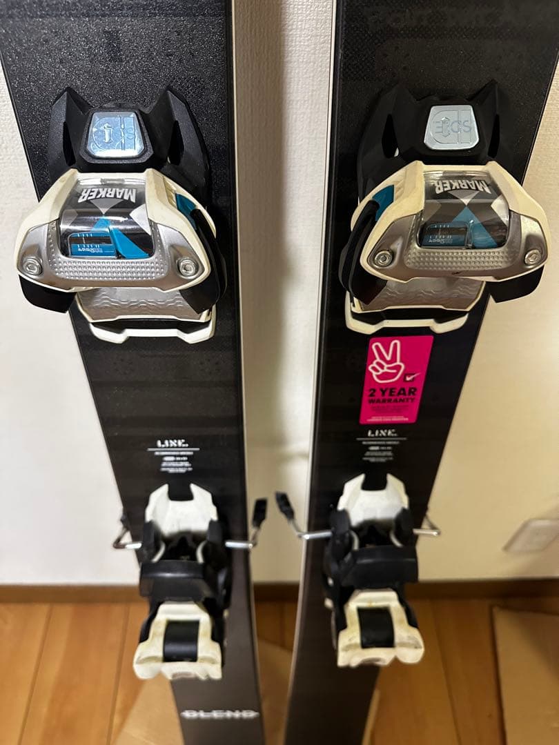 LINE BLEND スキー 板 ブラック
