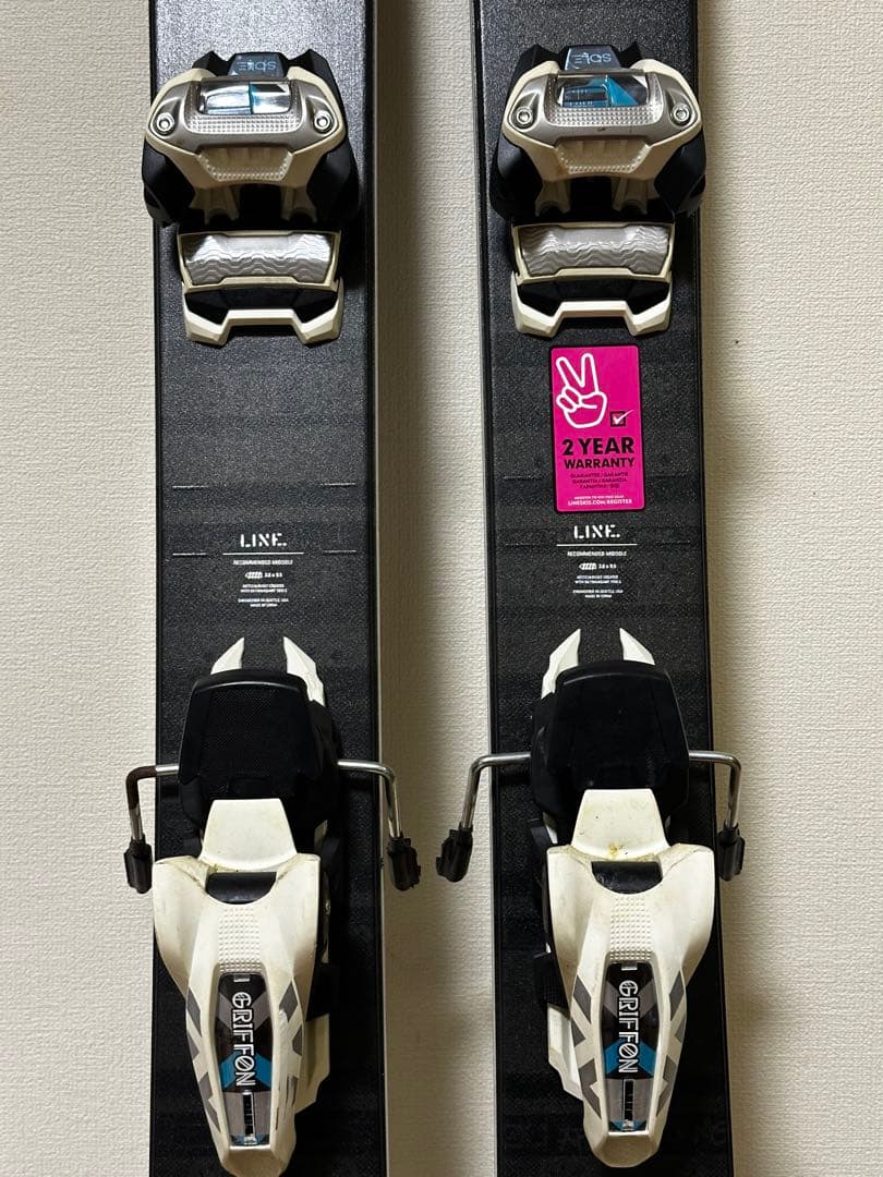 LINE BLEND スキー 板 ブラック