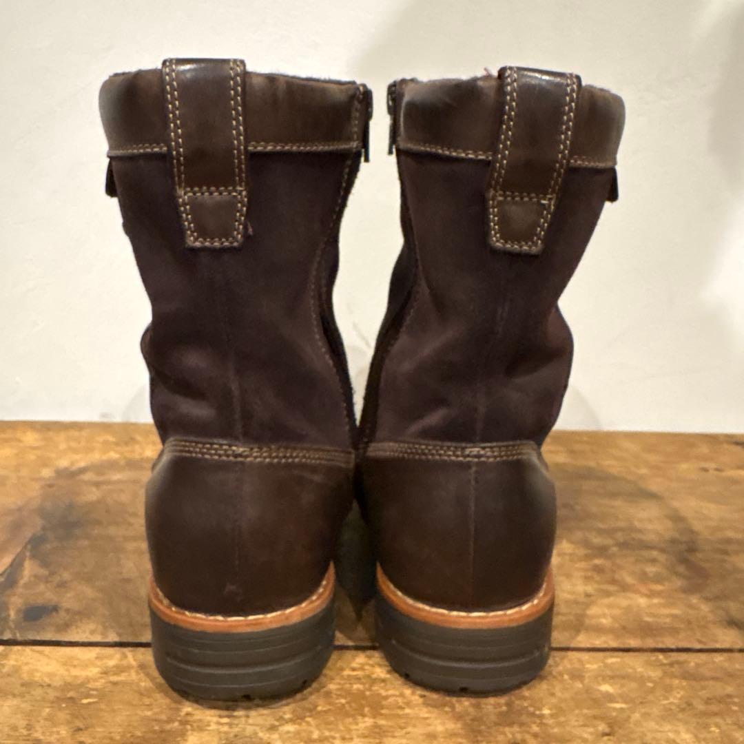 Clarks エンジニアブーツ ブラウン