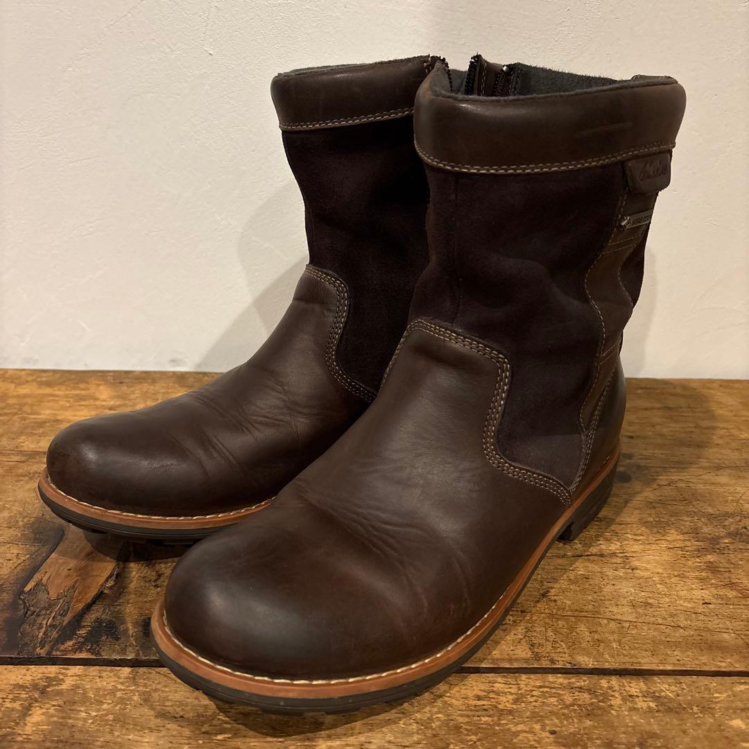 Clarks エンジニアブーツ ブラウン