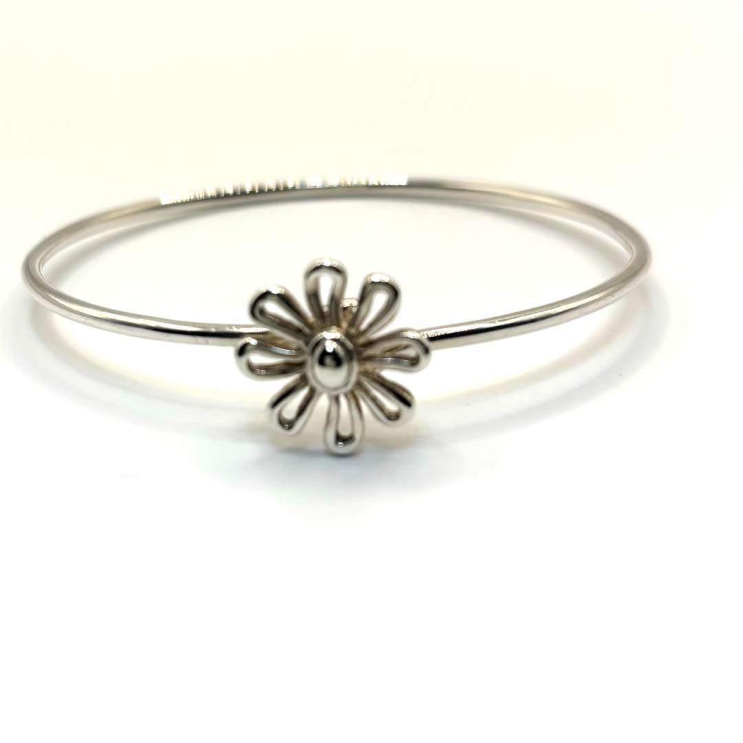 ★在庫一掃★TIFFANY&CO.デイジーフラワーバングル【極美品】　925