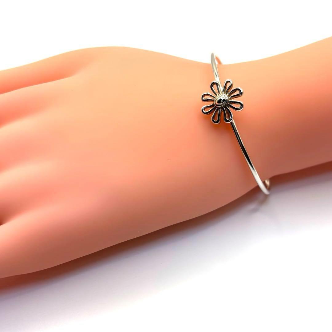 ★在庫一掃★TIFFANY&CO.デイジーフラワーバングル【極美品】　925