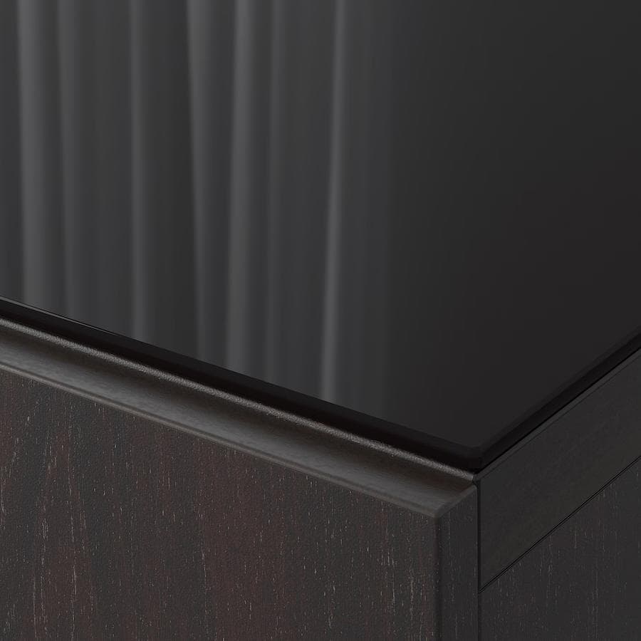 (kページ)IKEA BESTÅ ベストー ガラス天板テレビ台