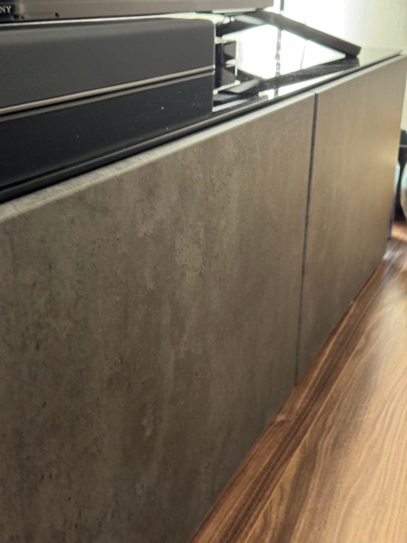 (kページ)IKEA BESTÅ ベストー ガラス天板テレビ台