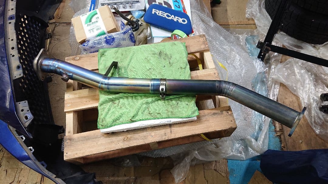 86 東名パワード フロントパイプ