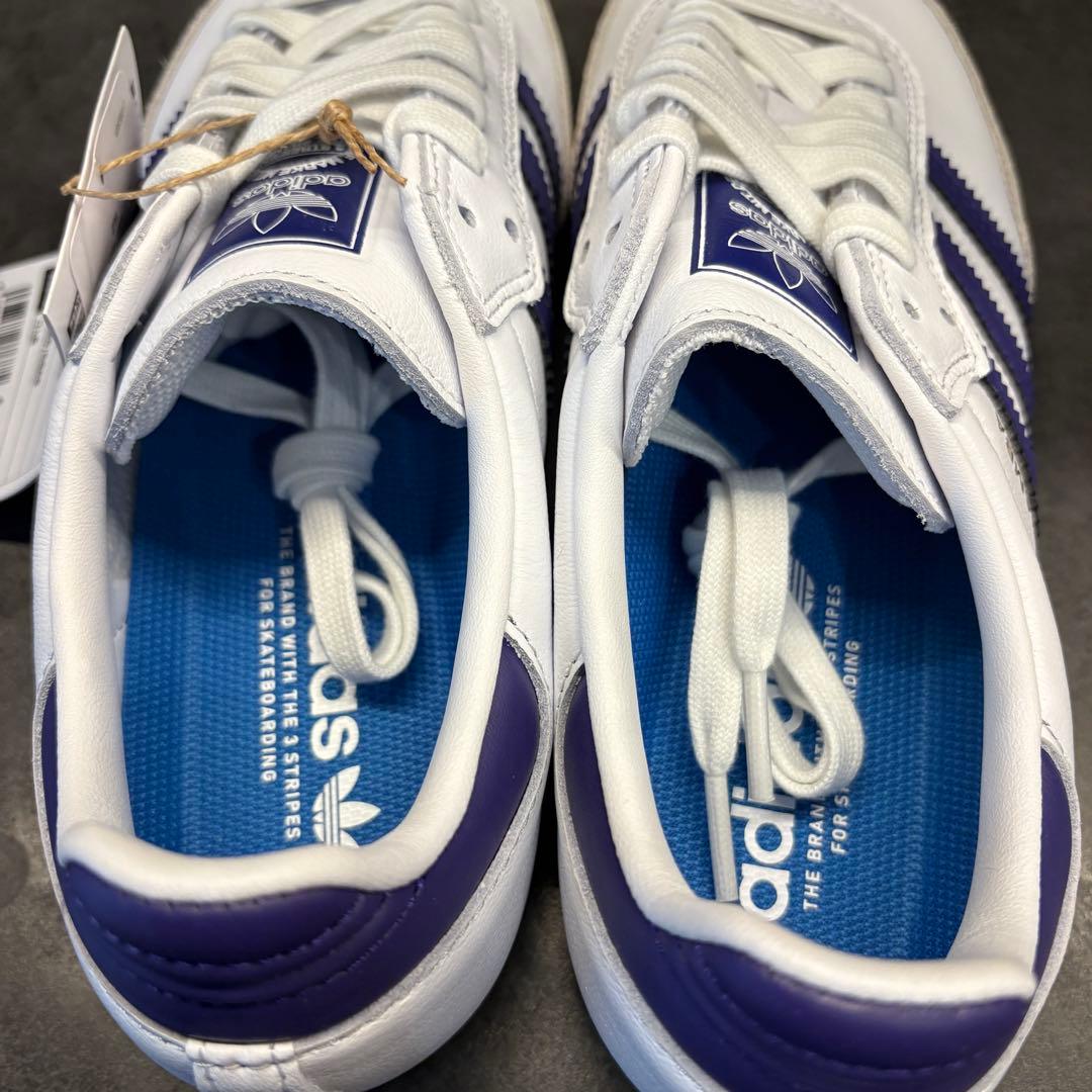 み*ん様 アディダス スケートボーディング SAMBA ADVムラサキスポーツ限