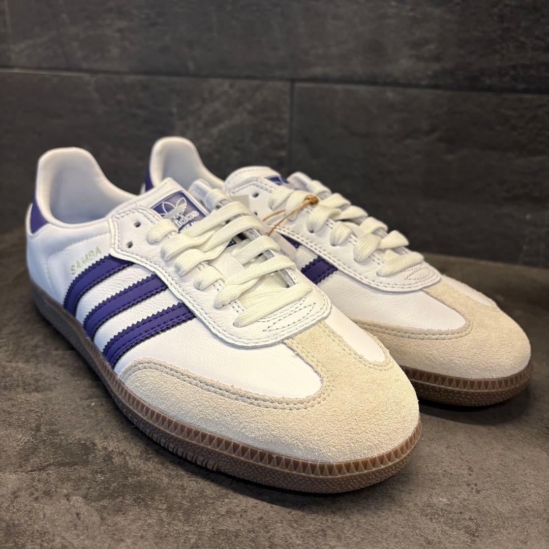 み*ん様 アディダス スケートボーディング SAMBA ADVムラサキスポーツ限