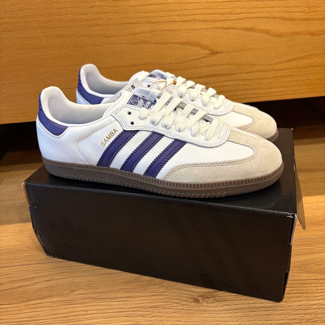み*ん様 アディダス スケートボーディング SAMBA ADVムラサキスポーツ限