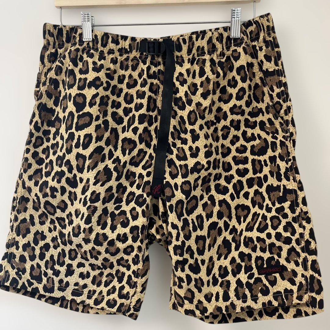 【別注】グラミチ　レオパード　ショートパンツ　Ｌ