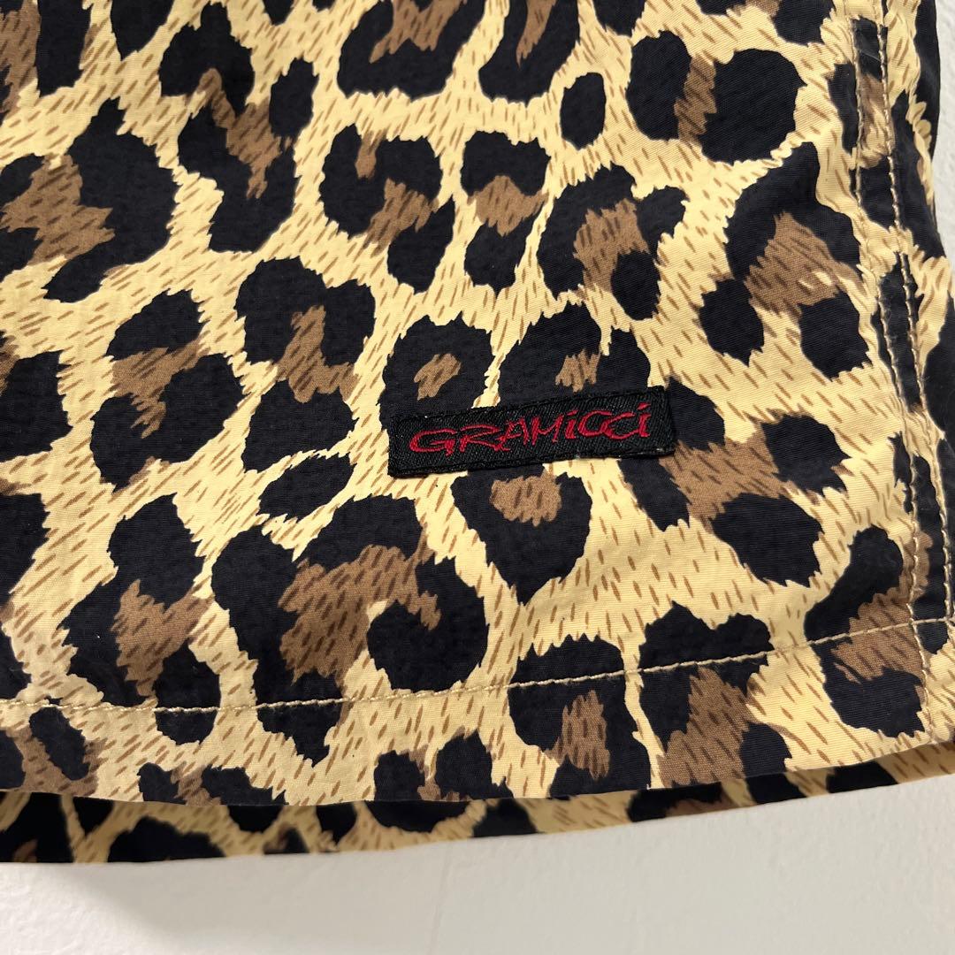 【別注】グラミチ　レオパード　ショートパンツ　Ｌ