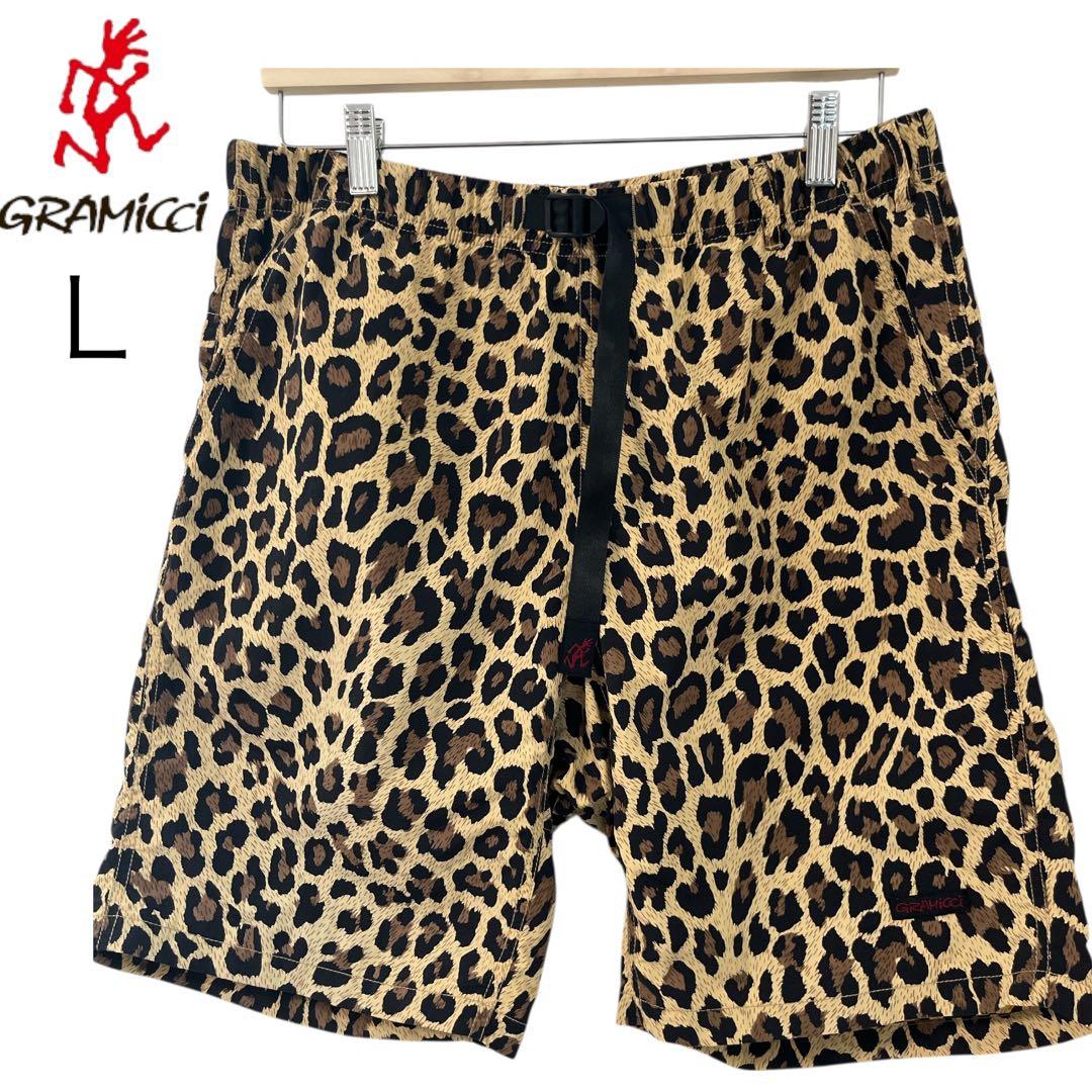 【別注】グラミチ　レオパード　ショートパンツ　Ｌ