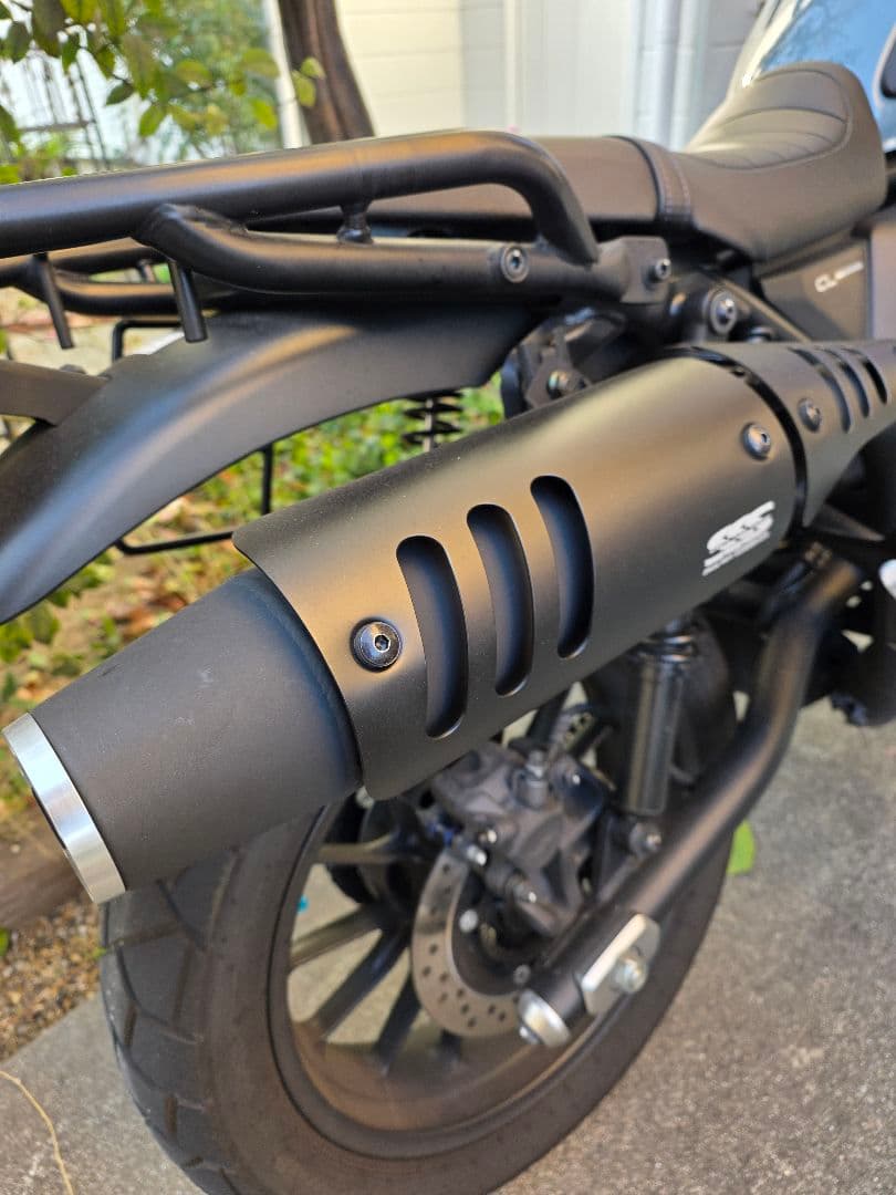 うめ　CL250用　SP武川　SSSマフラー　美品