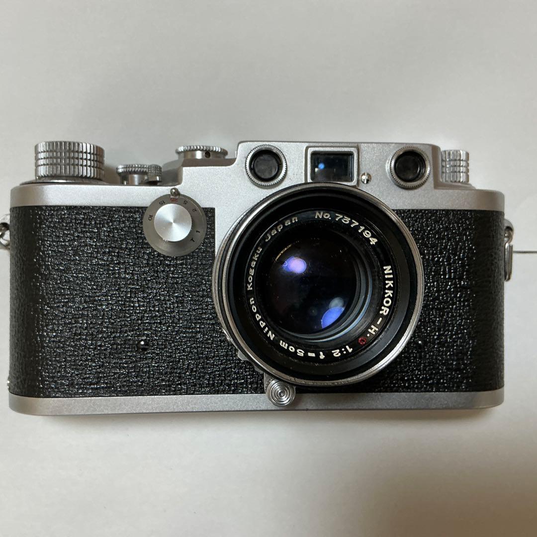 Nicca 3-F フィルムカメラ 本体とレンズ付き