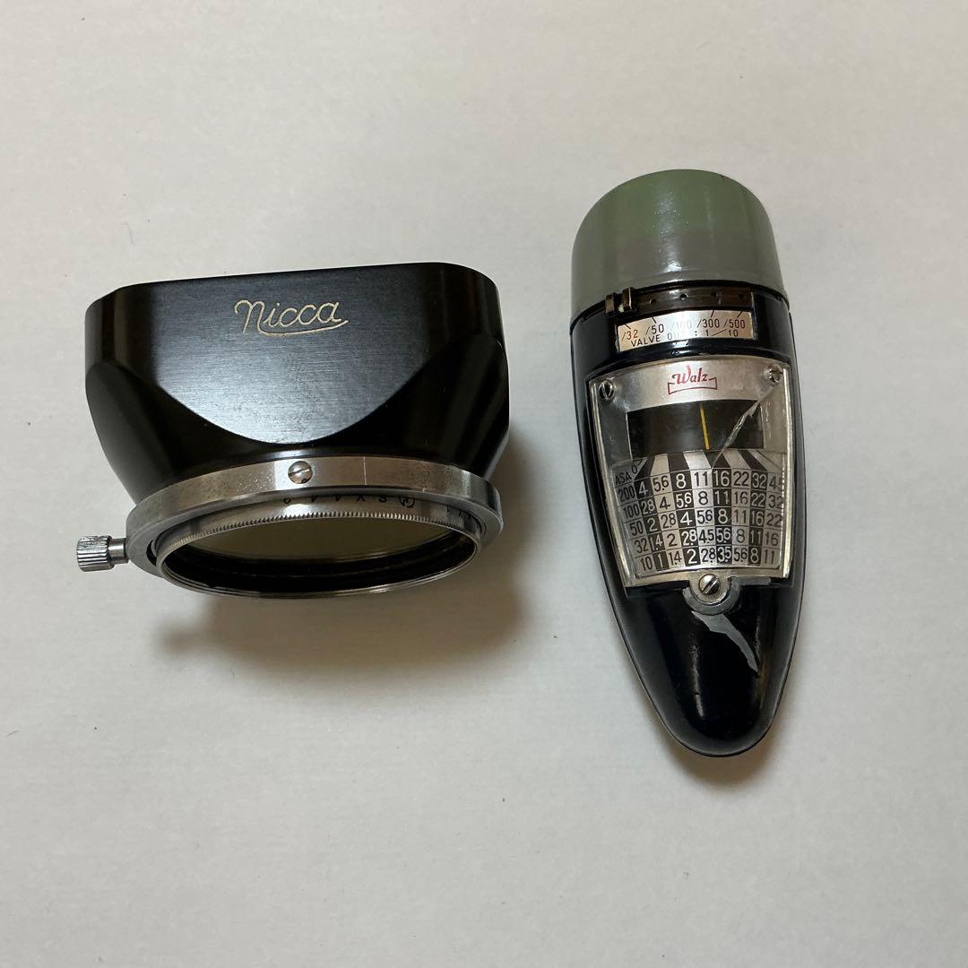 Nicca 3-F フィルムカメラ 本体とレンズ付き