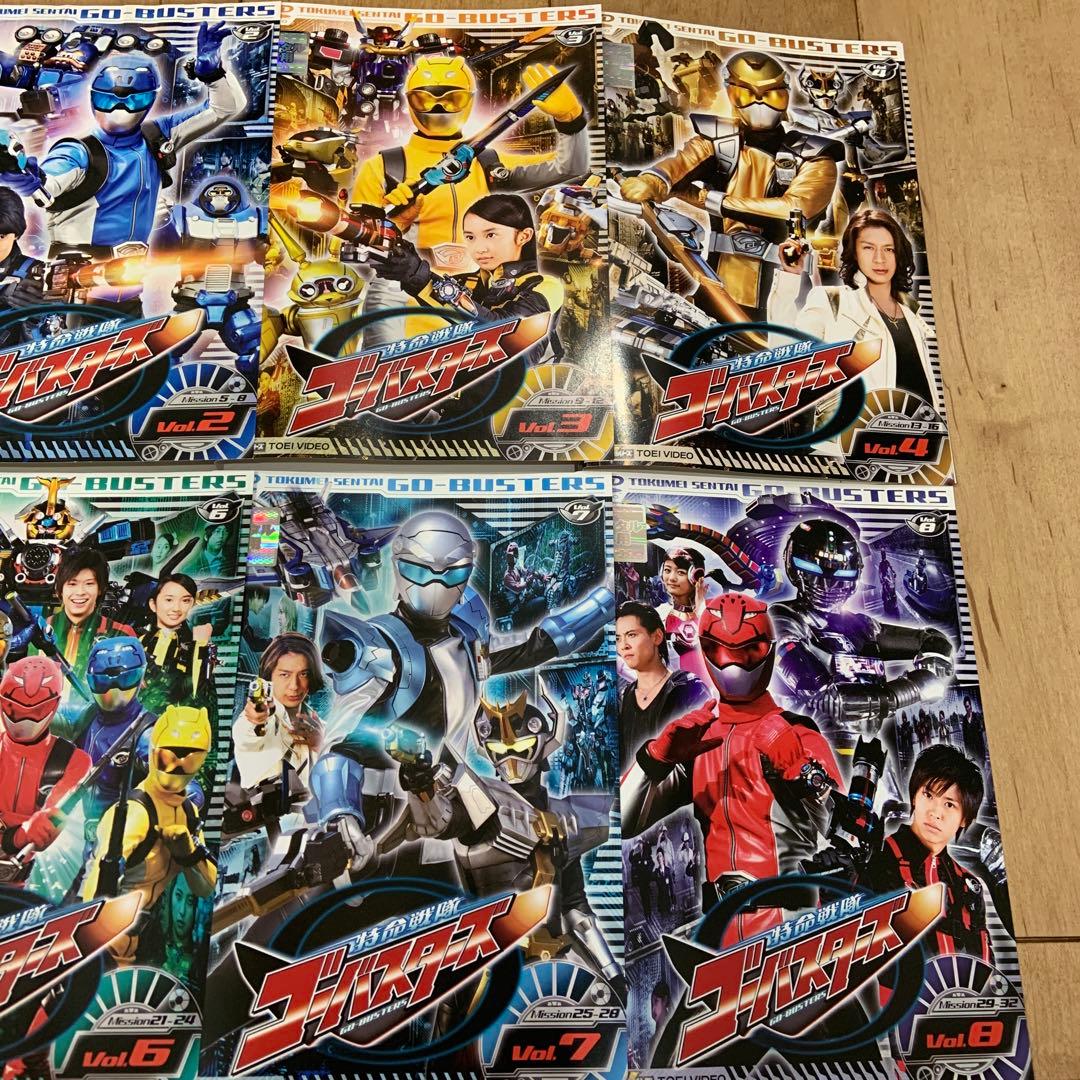 特命戦隊ゴーバスターズ　1〜12巻　劇場版1巻　完結　DVD　全13巻セット