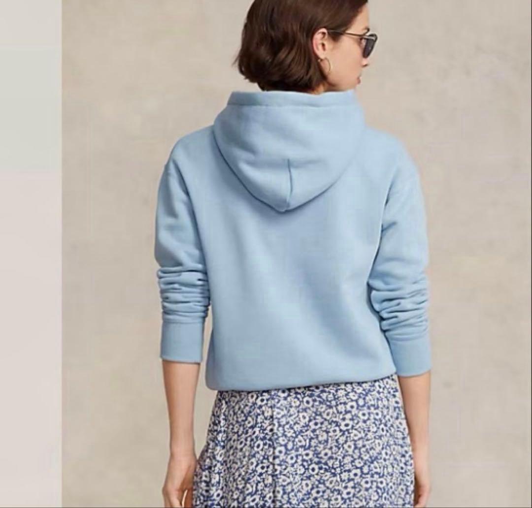 POLO Ralph Lauren ポロラルフローレン 水色パーカー　XS