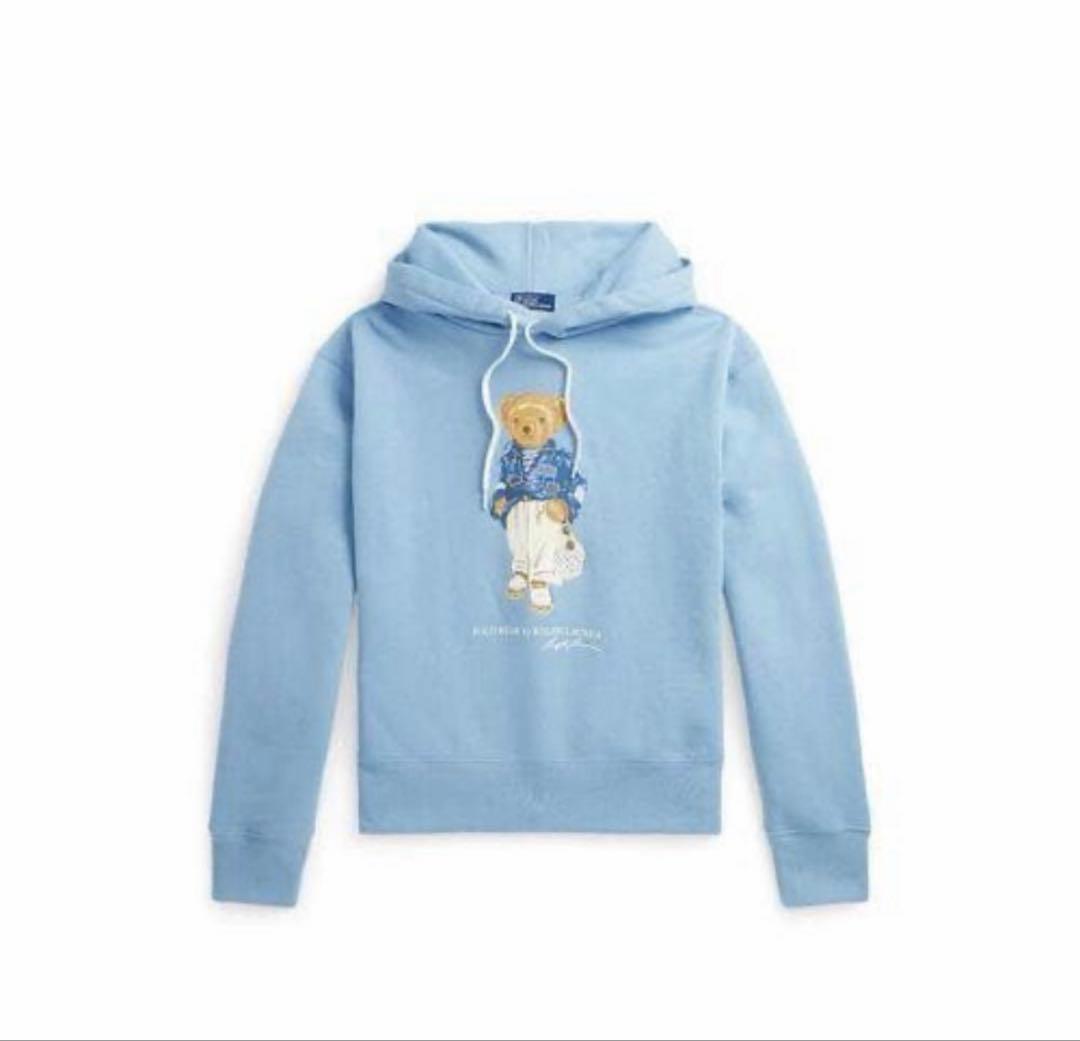 POLO Ralph Lauren ポロラルフローレン 水色パーカー　XS