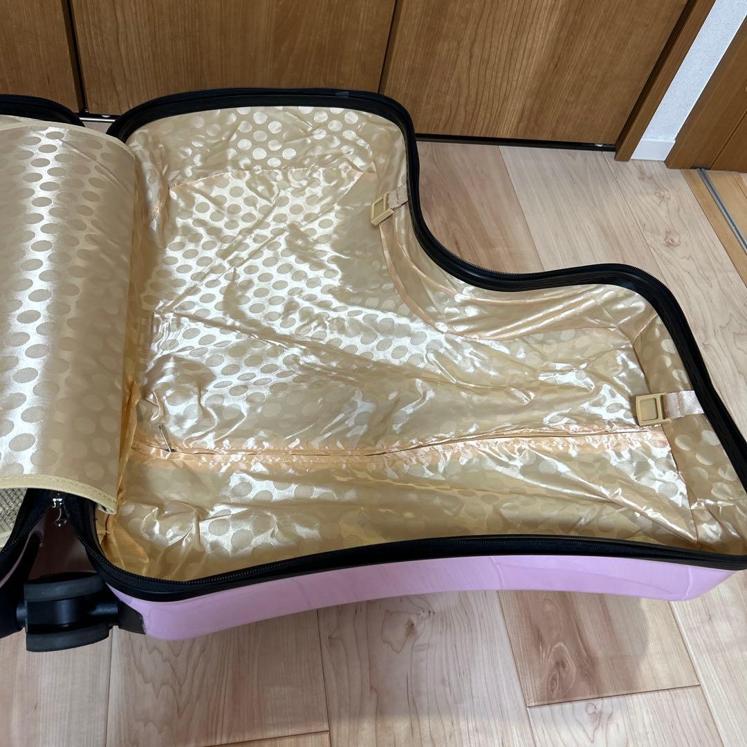 [NORICCO]ノリッコ子どもが乗れるキャリーケース　ベビーピンク