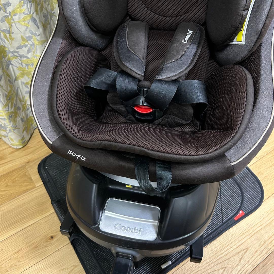 洗濯済み　combi クルムーヴスマート　isofix JG-650 ブラウン