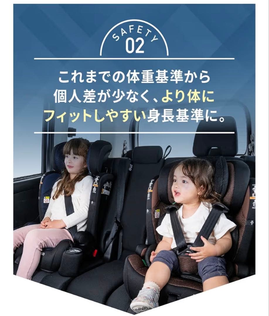 ジュニアシート　チャイルドシート ポップピットF-R129 ネビオ Nebio