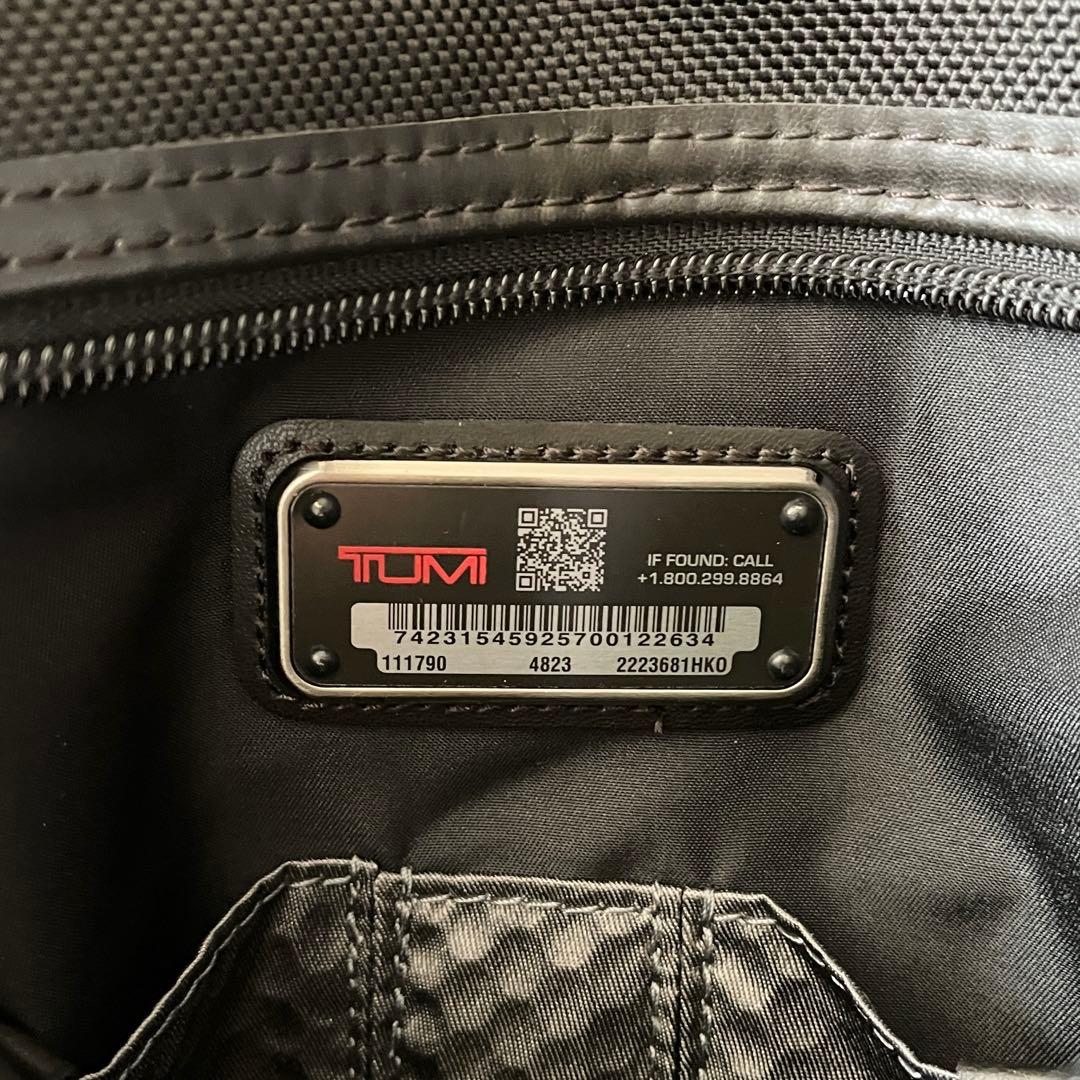 新品未使用✨TUMI トゥミ　ビジネスリュック　ブラック　2223681HKO