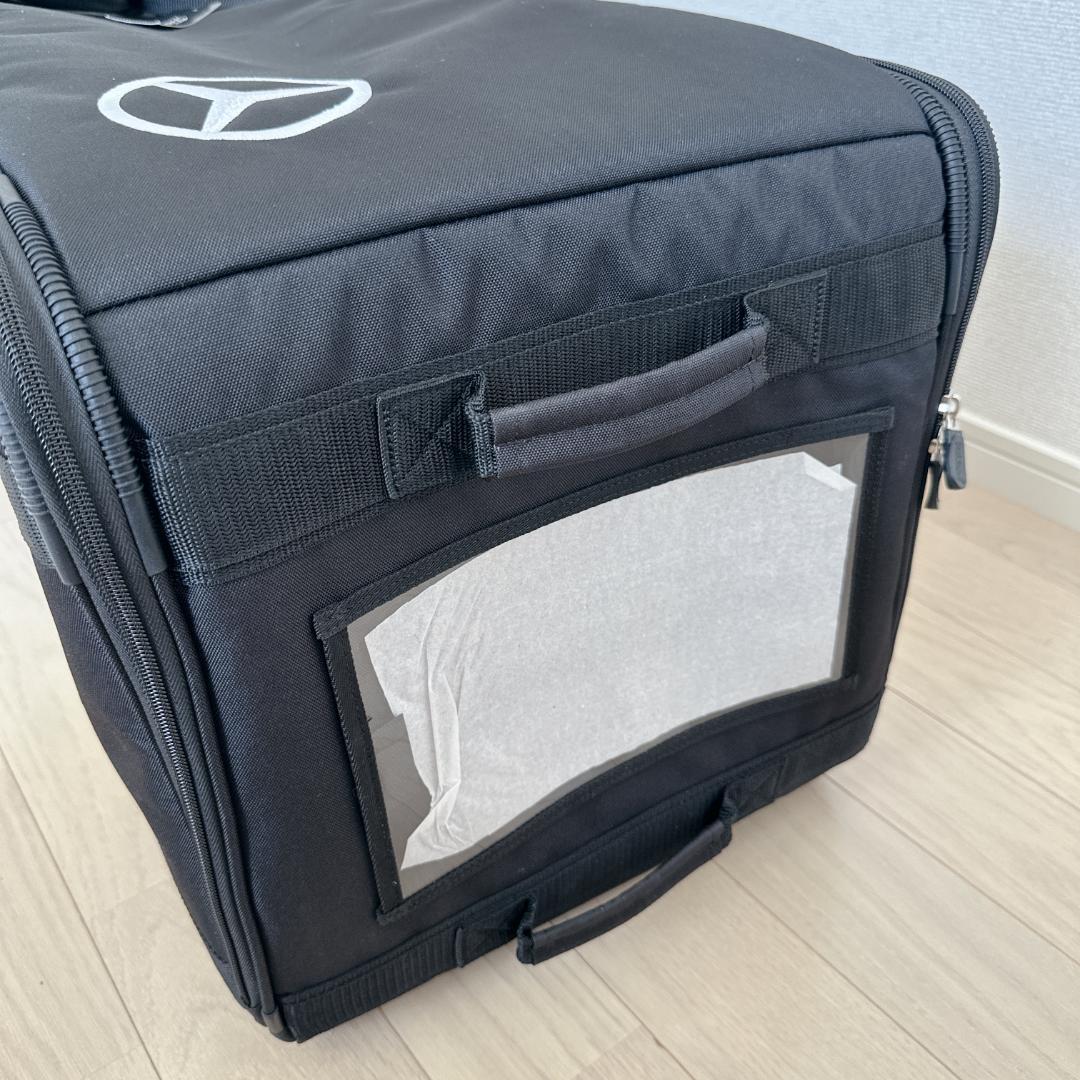 メルセデスベンツ×タイトリスト　ゴルフバッグ　トラベルケース　黒色　ホイール付き