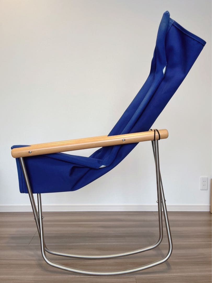 Nychair X ニーチェアエックス ロッキング ブルー ナチュラル