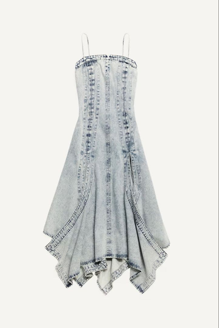 エイチアンドエム　グレンマーティンス　Glenn Martens デニムワンピ