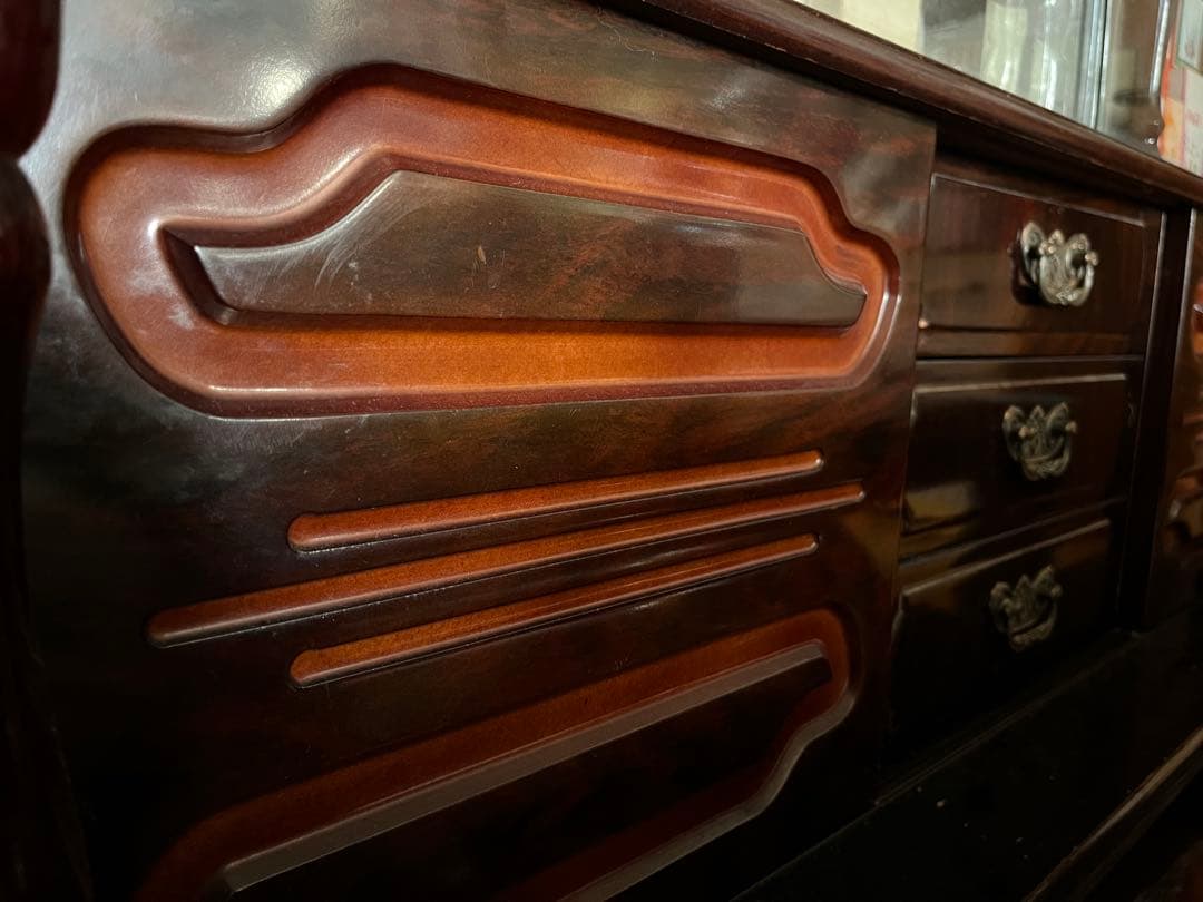 昭和 レトロ 家具　アンティーク　茶箪笥 早い者勝ち☆