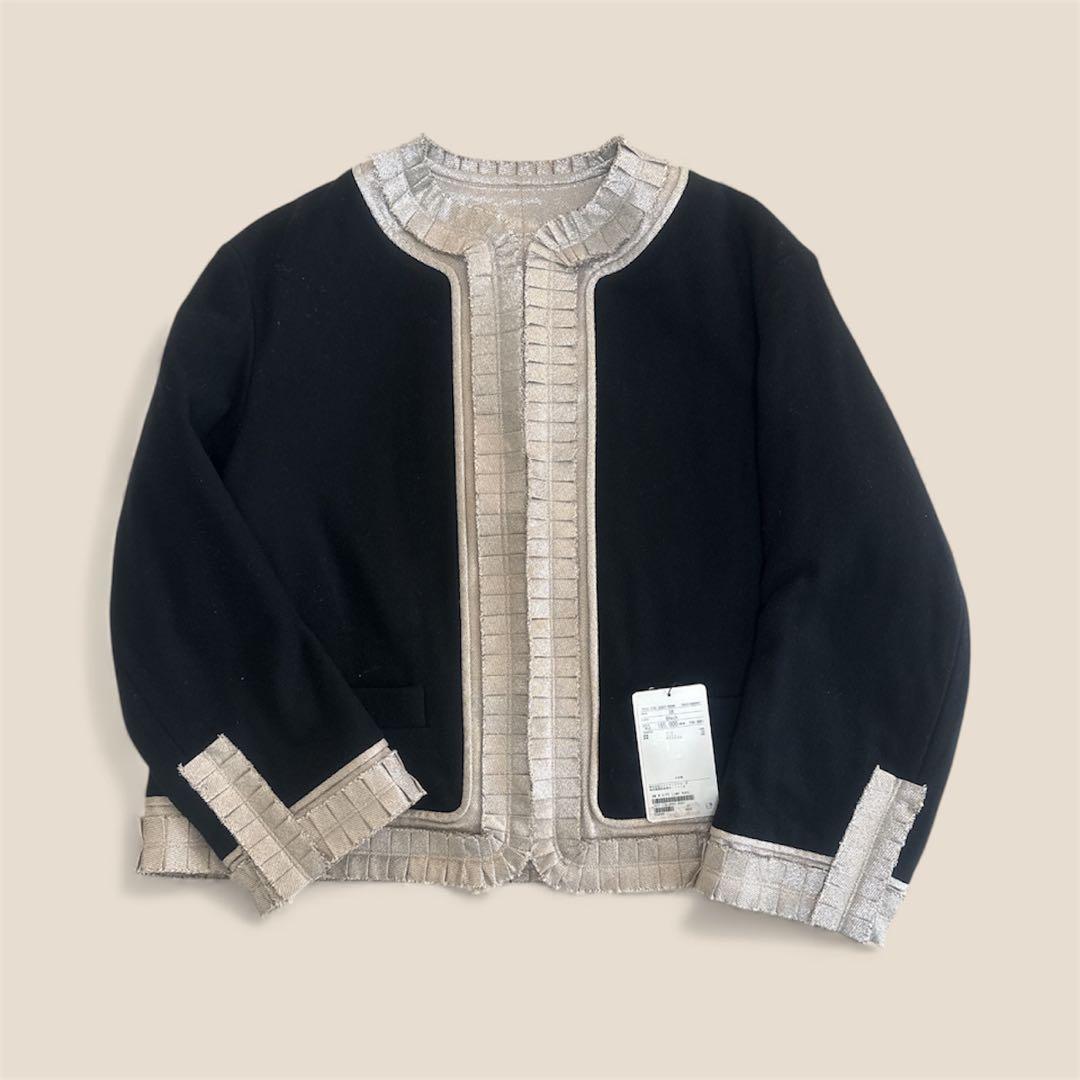 ブラミンク　タグ付き未使用　ショート丈リバーシブルコート定価165000円