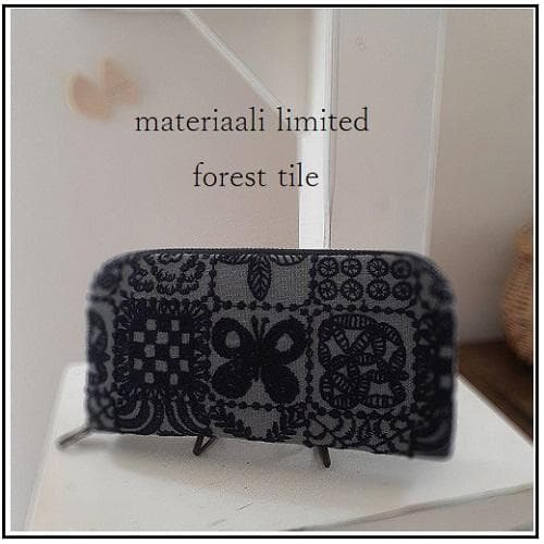 【専用】forest tile◆布製ロングウォレット