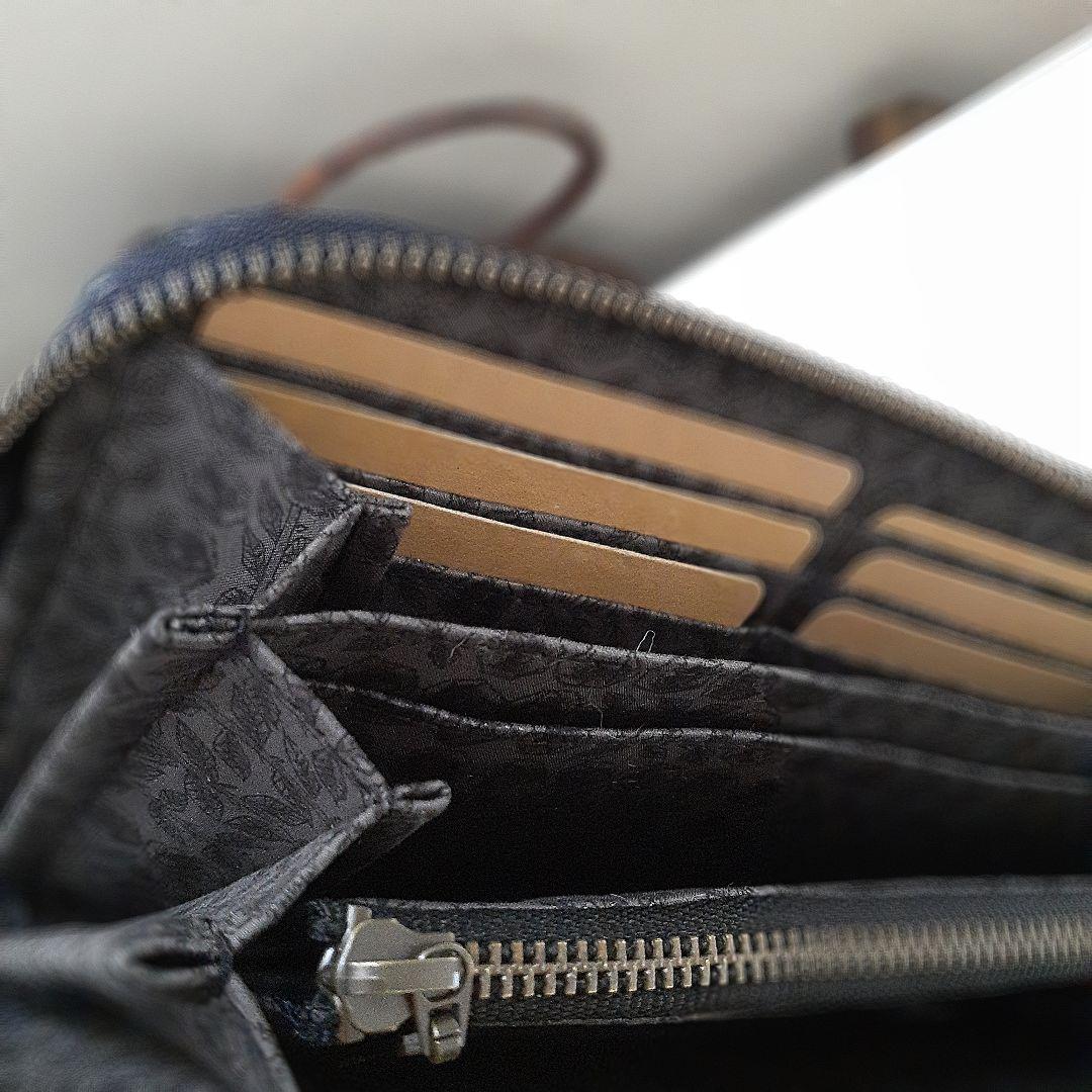 【専用】forest tile◆布製ロングウォレット