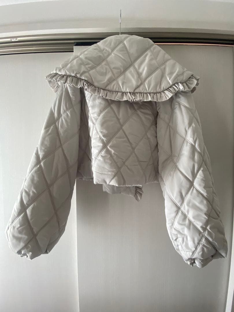 最終大幅値下げJ1U byラベルエチュード　美品ケープカラーショートコート