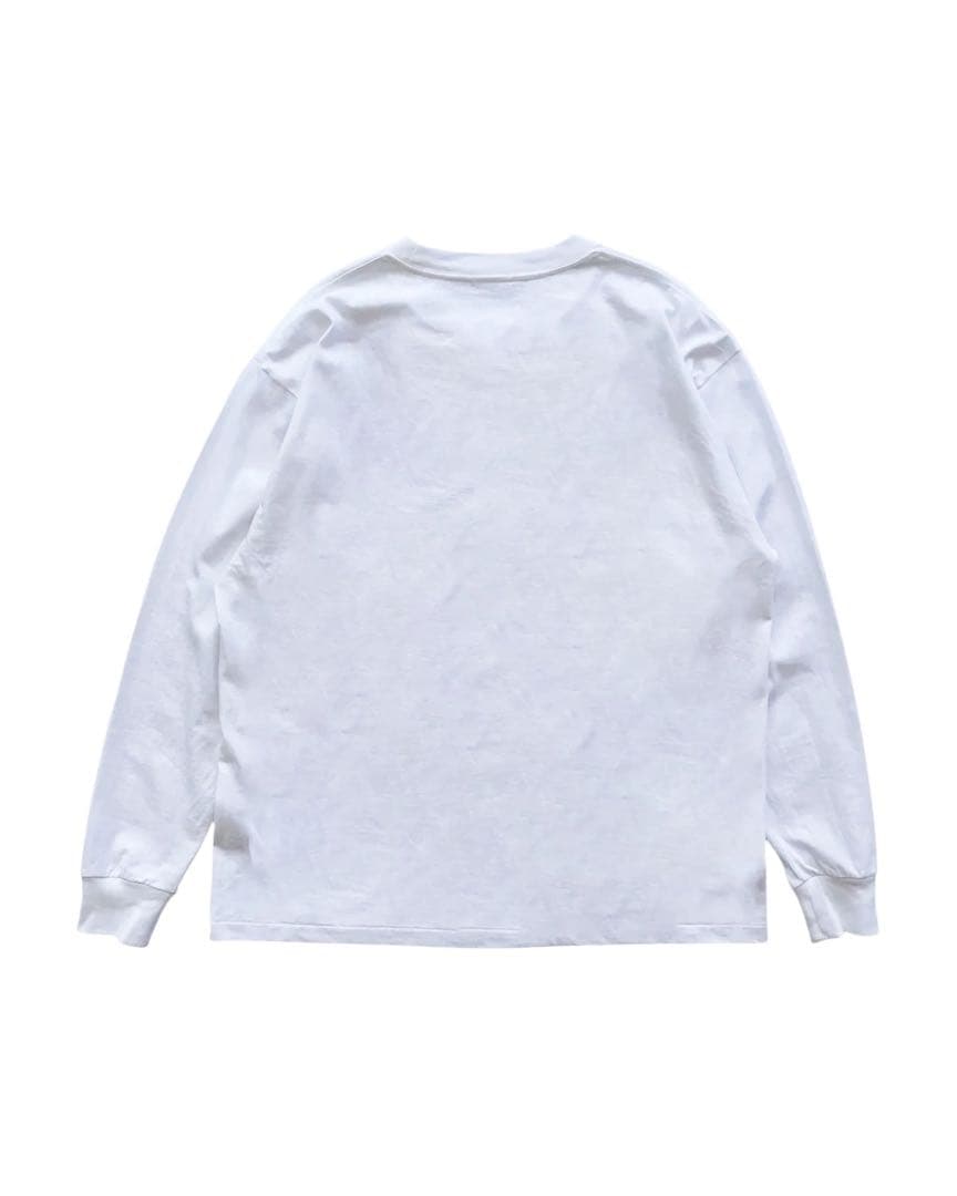 25aw COMOLI コットンジャージ 長袖Tシャツ WHITE 3 コモリ