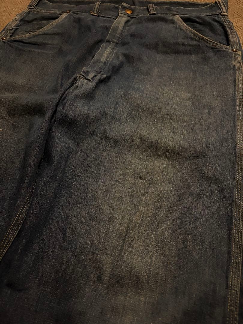 40s 50s ペインター TALON ピンロック UNION MADE 縦落ち