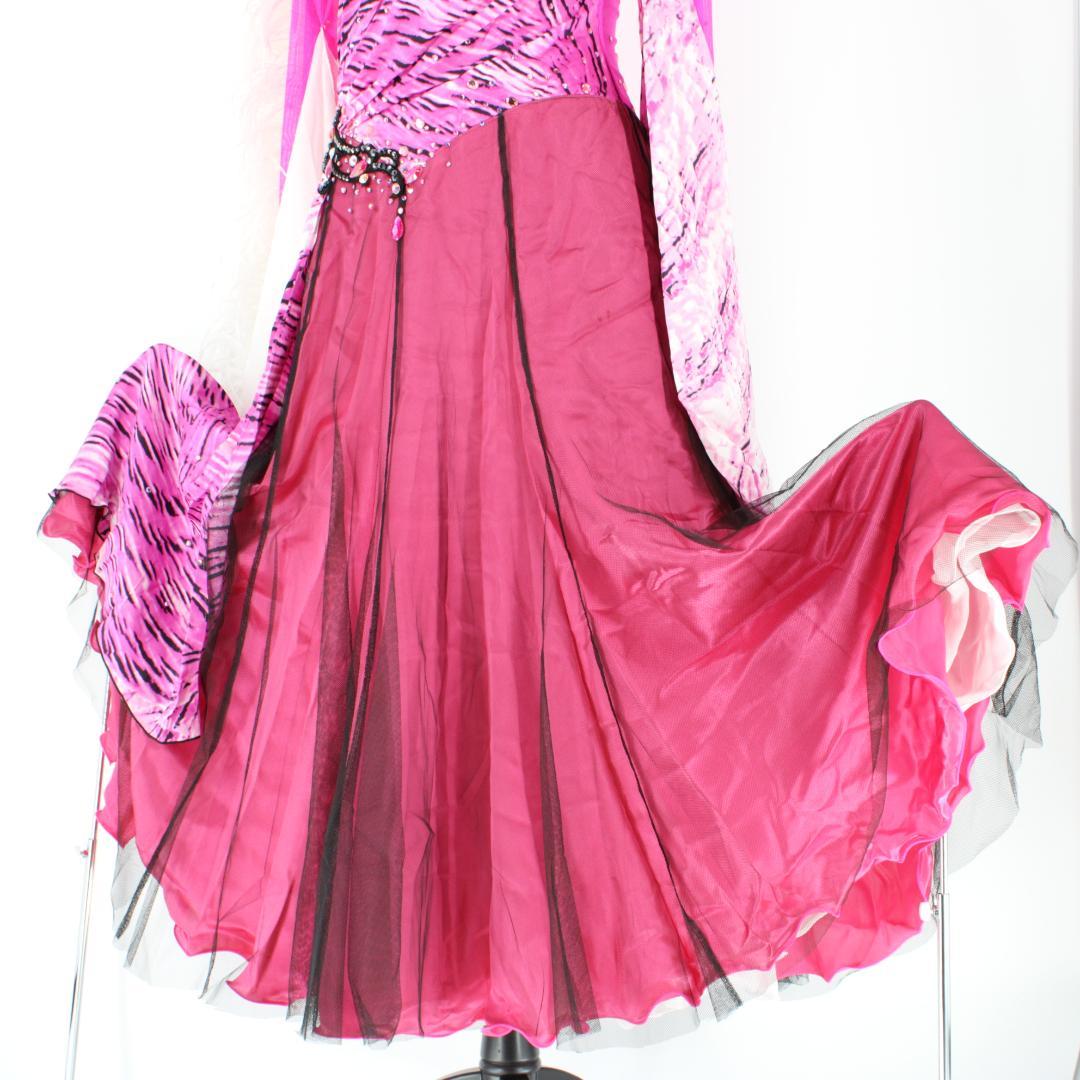 【美品日本製社交ダンス衣装】intheMOOD インザムード ワンピース ドレス