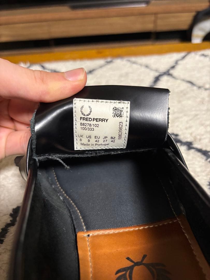 Shinya 　fred perry ローファー