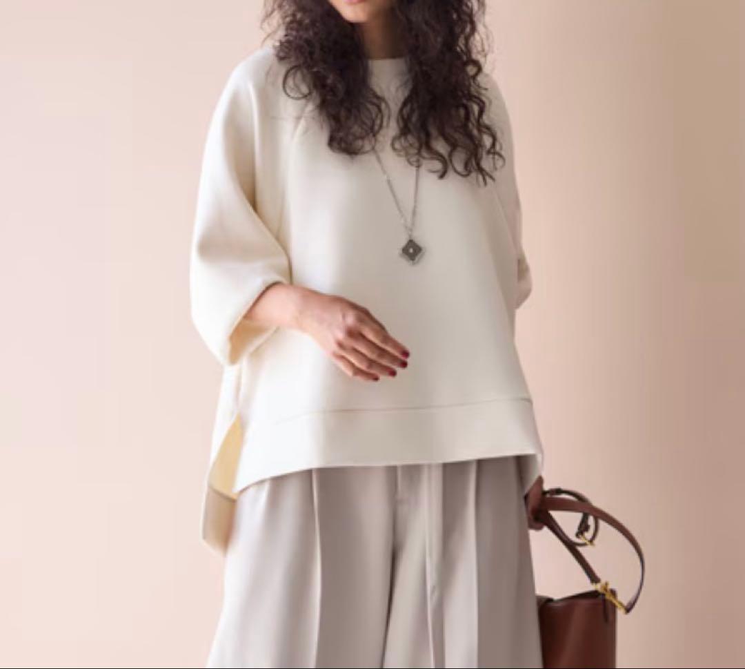 オアーノ　2025AW_スウェットプルオーバー サイズML