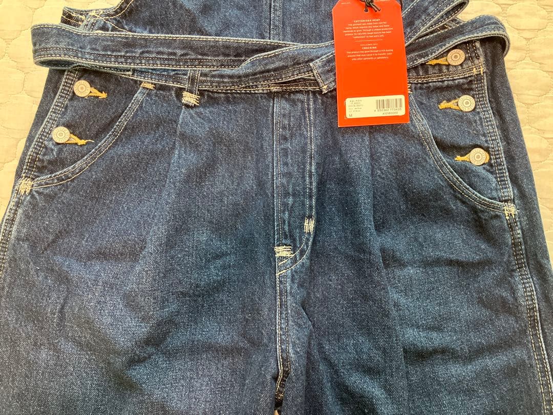 新品 リーバイスRED LR LOOSE OVERALL BLUE EYE M