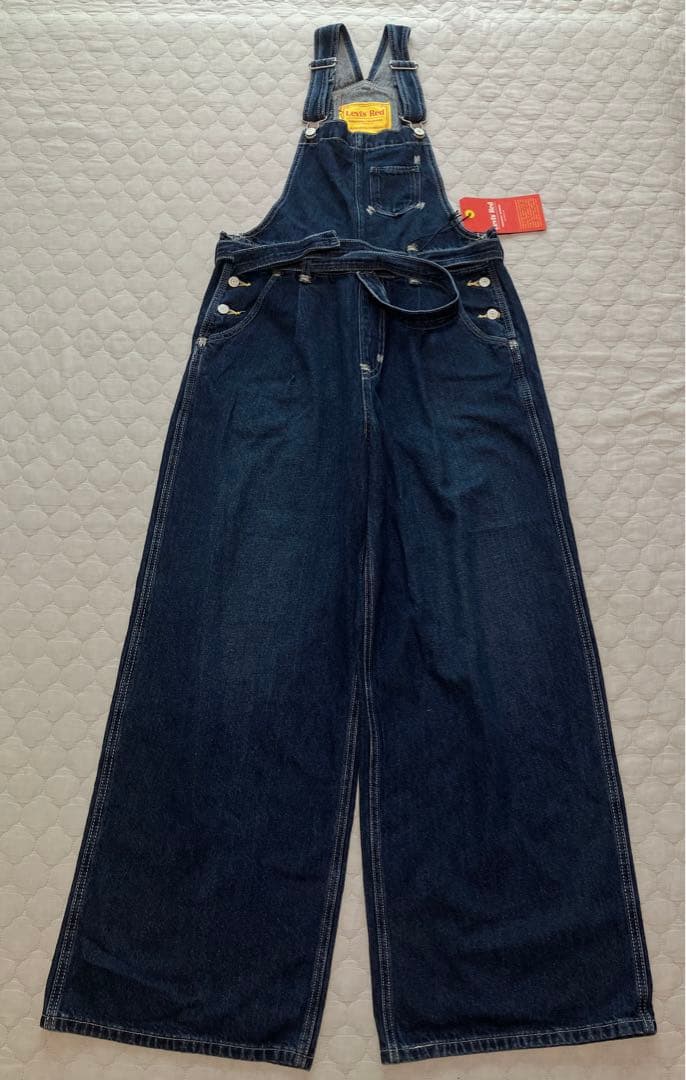 新品 リーバイスRED LR LOOSE OVERALL BLUE EYE M