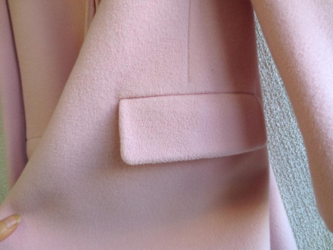 専用GIANNI VERSACE COUTURE ベビーピンクロングコート