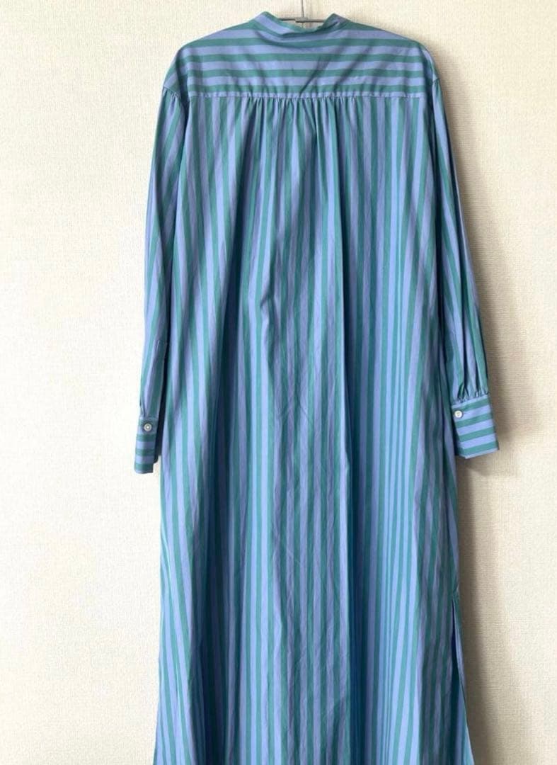 新品タグ付き　ユナイテッドアローズ　ストライプワンピース　コットン　日本製　M