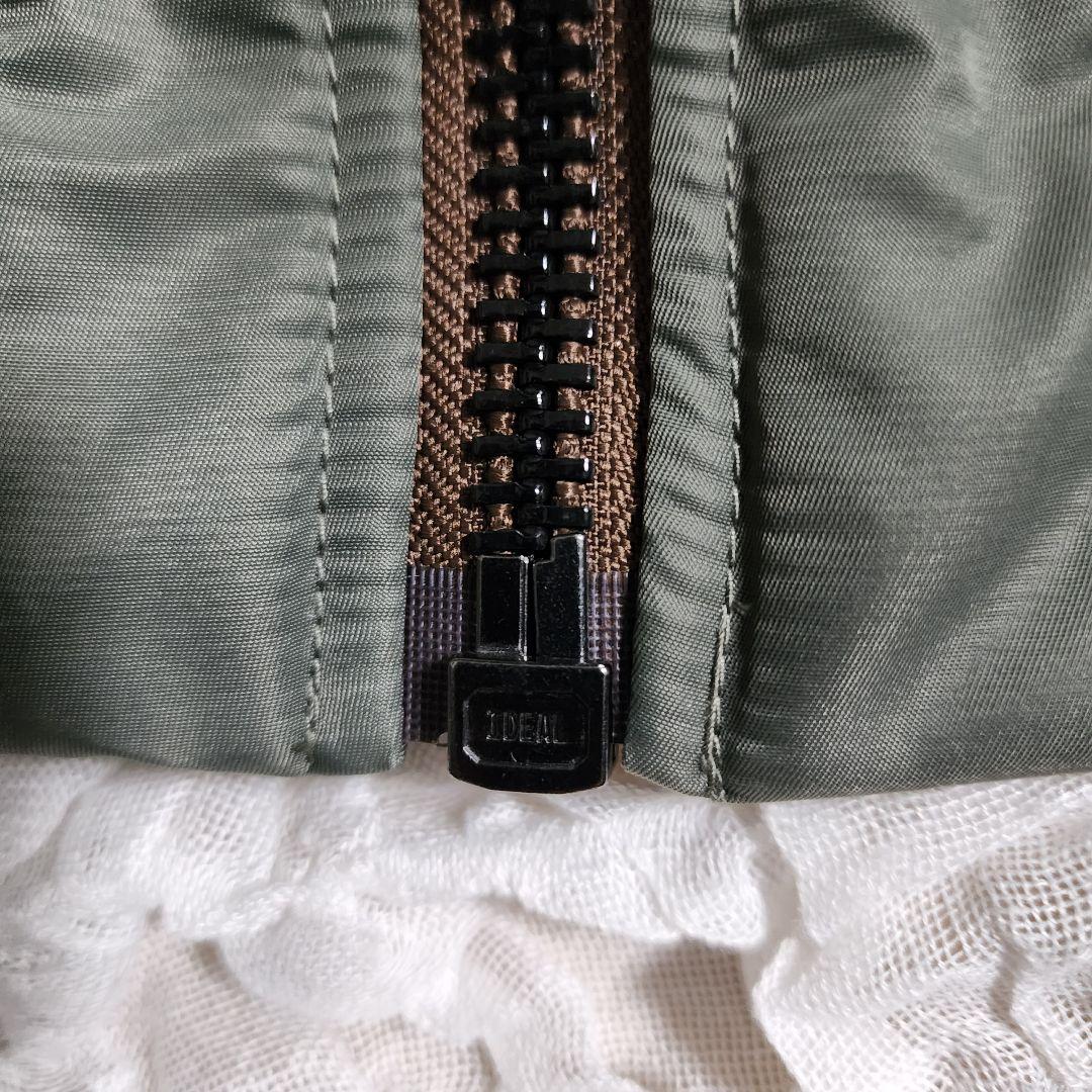 美品 ヒューストン MA-1 フライトジャケット セージグリーン