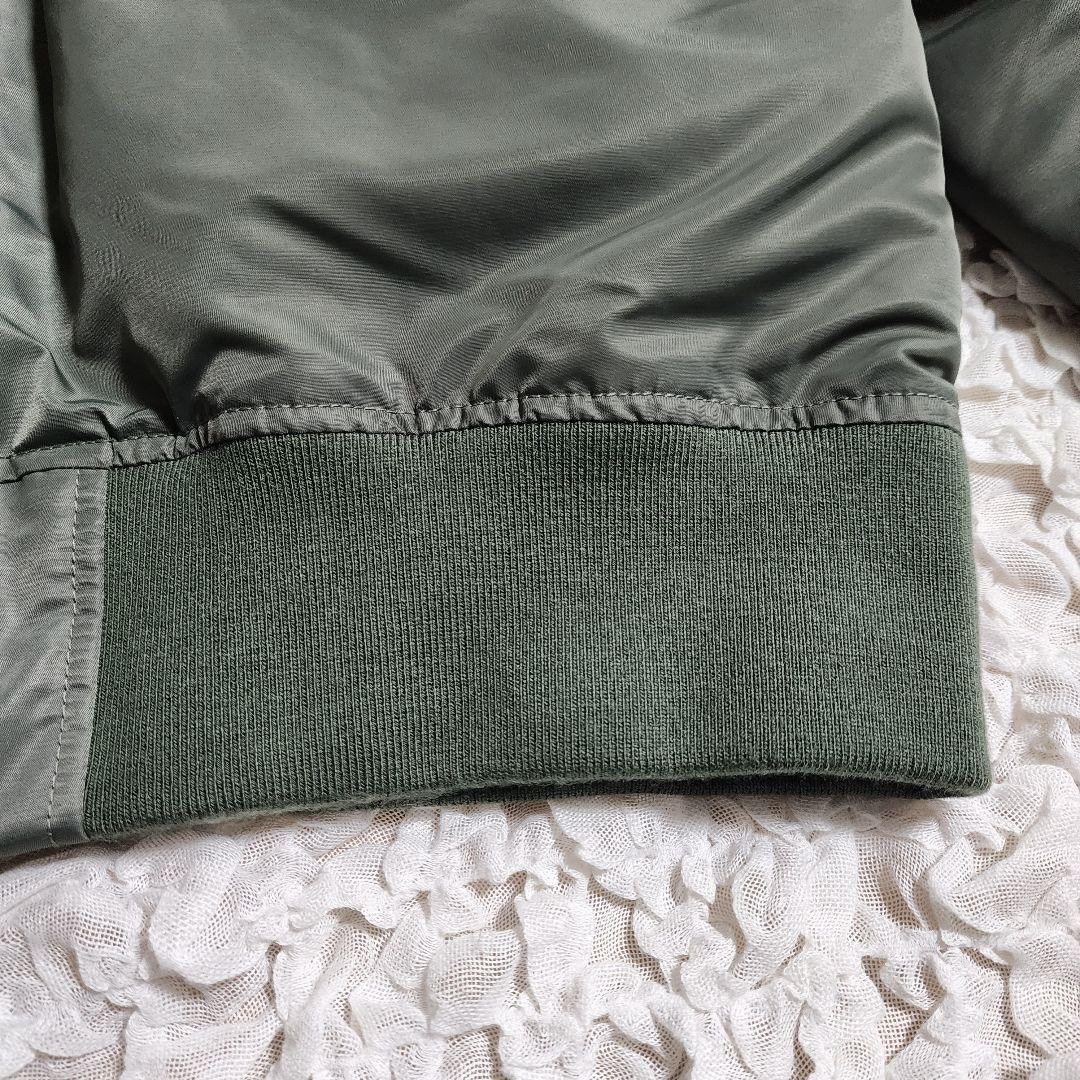 美品 ヒューストン MA-1 フライトジャケット セージグリーン